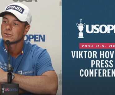 Viktor Hovland: 2025 U.S. Open Press Conference