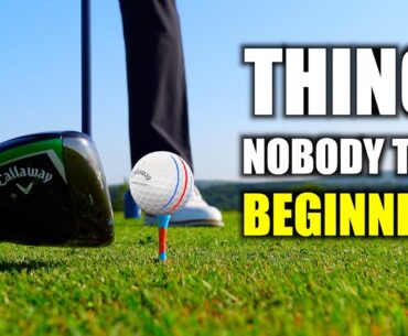 7 STUPID MISTAKES Beginner Golfers Make - Use These SIMPLE GOLF TIPS