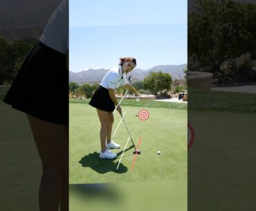 Want to sink more 15-foot putts? Alignment is everything! 15피트 퍼팅, 더 많이 성공하고 싶다면? 비결은 바로 에이밍+정렬! 👀⛳