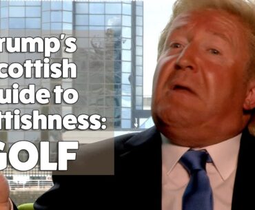 Donald Trump on golf