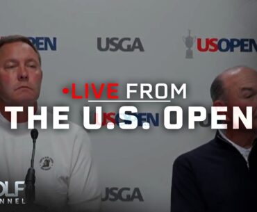 USGA addresses U.S. Open weather concerns, Oakmont rough | Live From | Golf Channel
