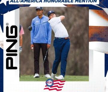 Campbell Named PING Honorable Mention All-America