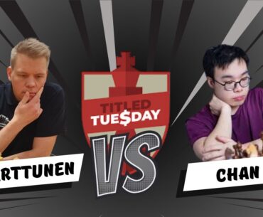 Titled Tuesday: IM Mika Karttunen vs. FM Kim Yew Chan