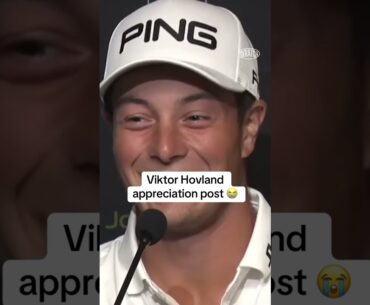 Viktor Hovland appreciation post.