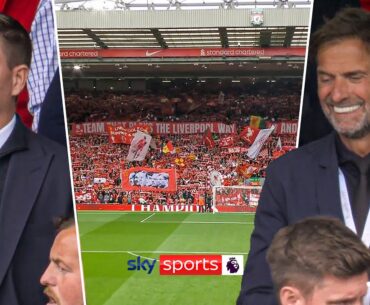 Liverpool legends sing You'll Never Walk Alone at Anfield on final day of season 🔴