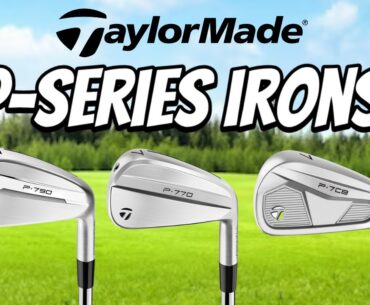 TaylorMade P-Series Irons Review | P790 vs P770 vs P7MC + GC Quad Data