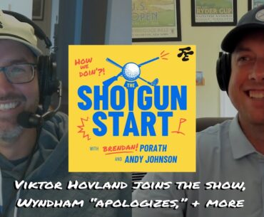 Fair Police in Hartford, Wyndham "apology," & Viktor Hovland talks new Tour CEO | The Shotgun Start