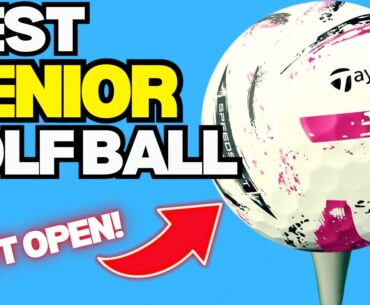 Is This the BEST Golf Ball for Senior Golfers? (TaylorMade SpeedSoft Review)