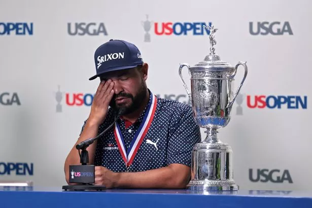 J.J. Spaun speak to media after winning the U.S. Open