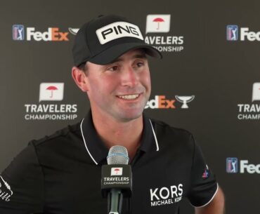 2025 Travelers Championship   Austin Eckroat Thursday Flash Interview