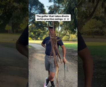 Don’t Play With This Golfer! ⛔💥 Divot Missile Incoming! 😂🏌️‍♂️#golf