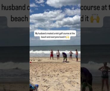 Golf course over sand castle 👏 (via @paigeeee1218/TT)