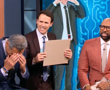 Mentalist Oz Pearlman blows the minds of Chuck, Kenny, Ernie, Clark & Jay AGAIN 🤯
