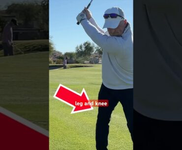 Avoid This Right Knee Move In Your Golf Swing!