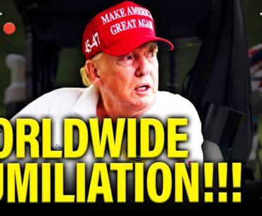 Trump RUNS TO GOLF and gets HUMILIATED on SATURDAY