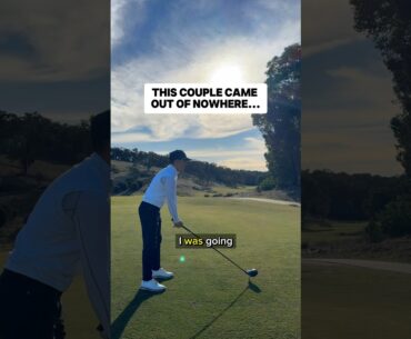 This just happened… 🤨 #golf