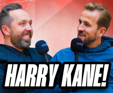Harry Kane talks playing with Tiger Woods, his love for golf & football!