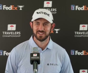 How Cantlay Handles Swirling Winds and Tough Tee Shots