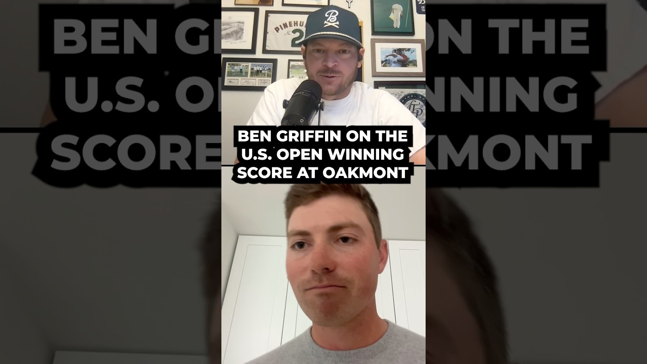 Ben Griffin is predicting CARNAGE at Oakmont, says he would sign +4 for the week right now 🤯 Ben Griffin is predicting CARNAGE at Oakmont, says he would sign +4 for the week right now 🤯