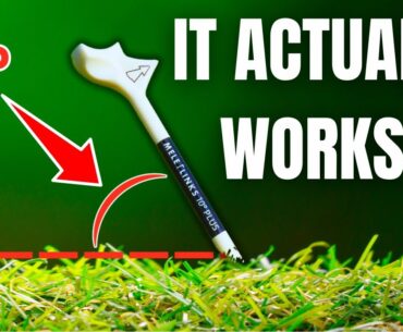 2024 NEW Amazon Golf tees...STOP SLICE & Hit 15 yards longer?