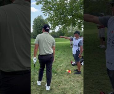 Right next to Ben An at the travlers championship round 2 #pgatour #pga #golf #championship