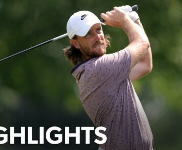 Tommy Fleetwood shoots 7-under 63 | Round 3 | Travelers Championship | 2025