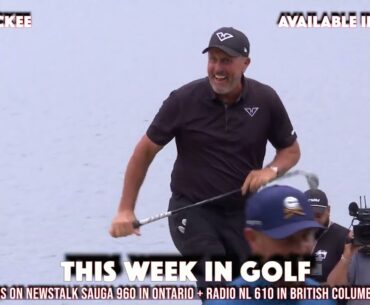 Phil Mickelson sinks one of the greatest shots ever | LIV Virginia