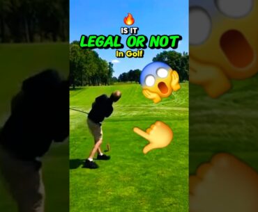 Looks Illegal… But Is It Allowed in Golf?