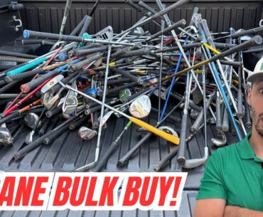 INSANE Golf Club Haul - Over 100 Clubs for CHEAP!