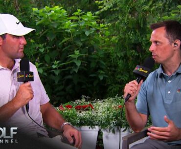 Scottie Scheffler after Travelers Championship Round 1: Swing feels better | Golf Channel
