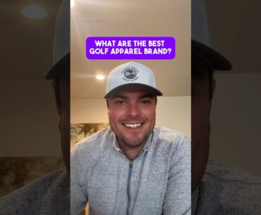 What are the best golf apparel brands?