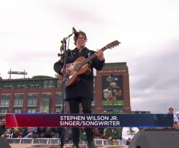 Stephen Wilson Jr. Performs the National Anthem at the 2025 NFL Draft