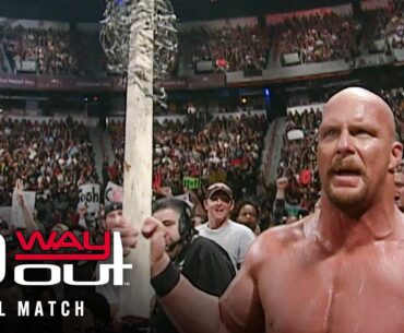 FULL MATCH: “Stone Cold” Steve Austin vs. Triple H – Three Stages of Hell Match: No Way Out 2001