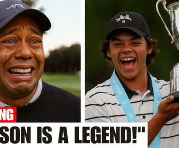 How Charlie Woods Made Tiger Woods CRY With This INSANE MOVE!
