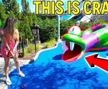 There Is No Other Mini Golf Course Like This! - Mega Mini Golf Tournament!