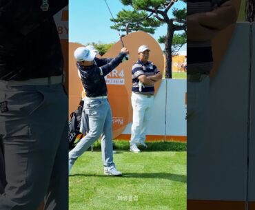 KPGA 서요섭 프로  역시 스윙은 스피드와 파워를   #golf #kpga #klpga #골프레슨 #골프대회