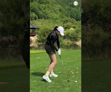 버디로 이어진 날씨 • 풍경 • 스윙 • 완벽한 3박자 ⛳️ 라비에벨 올드코스 👀 | KLPGA 박송이(Songyi Park) #골프레슨_용산
