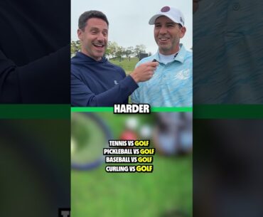 Yeah, nothing is harder than golf 😅 #golf #LIVGolf