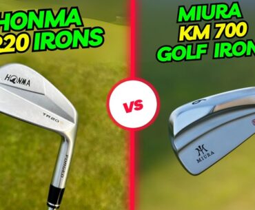 Honma TR20 irons vs Miura KM 700 Irons Review and Comparison