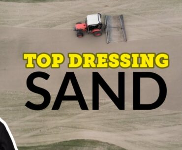 How the pros carry out lawn maintenance at championship golf course (Golf greens) Irish golf club