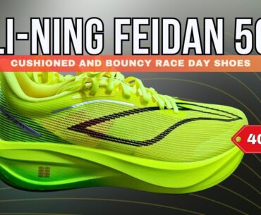Li-Ning FEIDAN 5C Review -Bouncy and Responsive Race Day Shoes