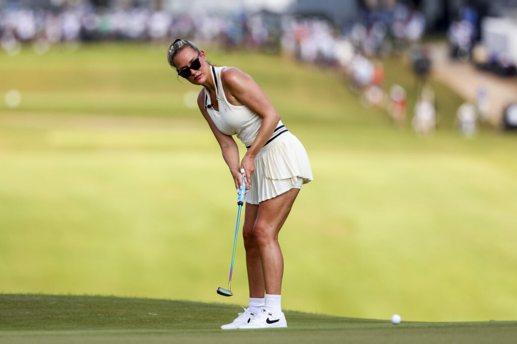 ATLANTA, GEORGIA - AUGUST 28: Paige Spiranac