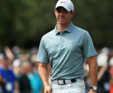 Rory McIlroy and Tommy Fleetwood awkward wardrobe malfunction at Travelers prompt trolls