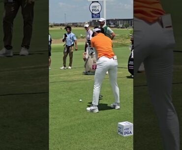World No.2 Jeeno Thitikul Tees Off 2025 Women's PGA Championship #jeenothitikul  #golf #golfswing