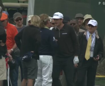 'Don't tell me to shut up' - Furious Keegan Bradley squared up with Ryder Cup star in heated row