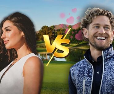 Can Alex Keep His Composure After Being Hit On By the Cart Girl? l The Alex and Gabi Show