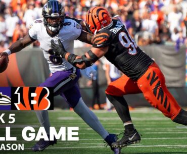 GAME OF THE WEEK! Baltimore Ravens vs. Cincinnati Bengals FULL GAME | NFL 2024 Season Week 5