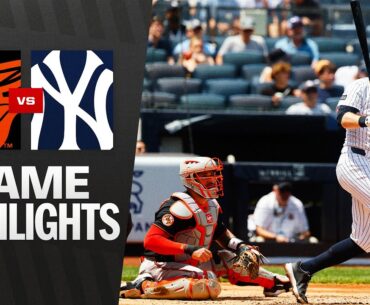 Orioles vs. Yankees Game Highlights (6/21/25) | MLB Highlights