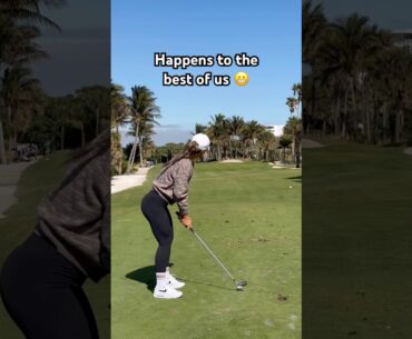 These things happen unfortunately #golf #golfswing #sports #girl
