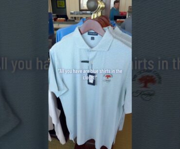 Blue is our only option! #golf #golfer #charleston #kiawahisland #golfgear